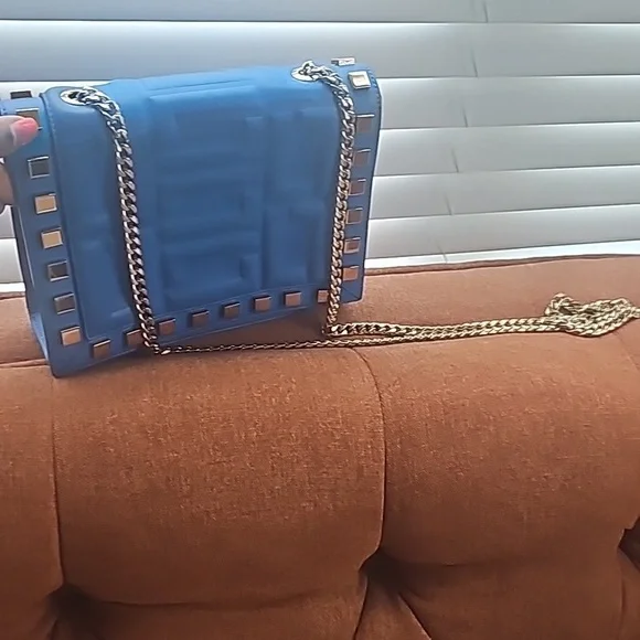 Beautiful blue Luana Italy bag! - Picture 4 of 5